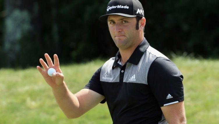 Dustin Johnson takes first round lead in Boston Dustin Johnson takes first round lead in Boston