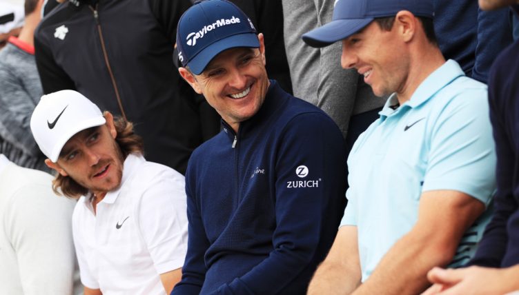 Justin Rose Tommy Fleetwood Rory McIlroy