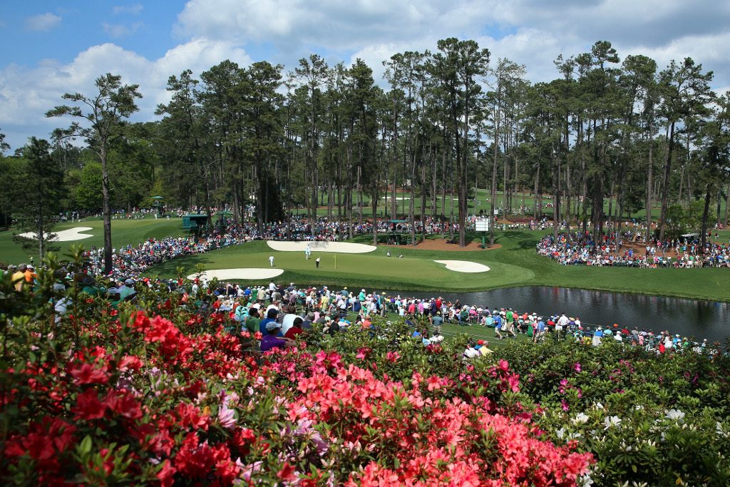 16th hole Augusta