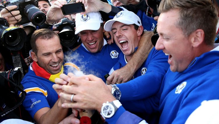 Ryder Cup Europe celebrate