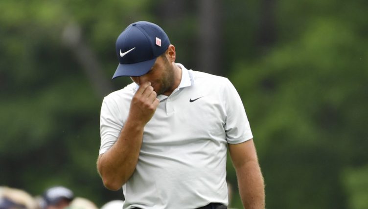 Francesco Molinari at golf Masters