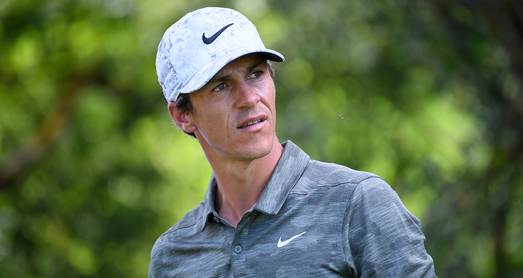 Thorbjorn Olesen looking concerned