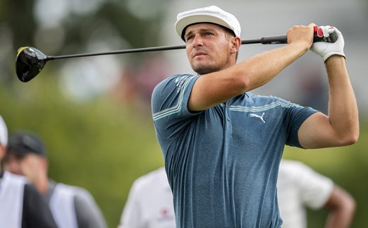 Bryson DeChambeau driving