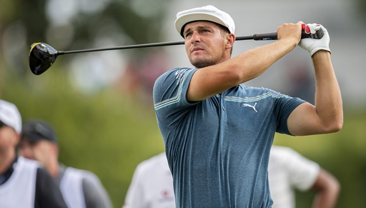 Bryson DeChambeau driving