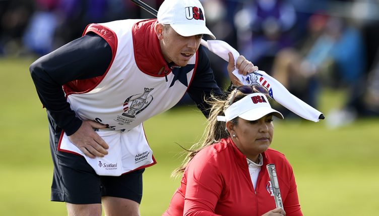 Lizette Salas at Solheim Cup