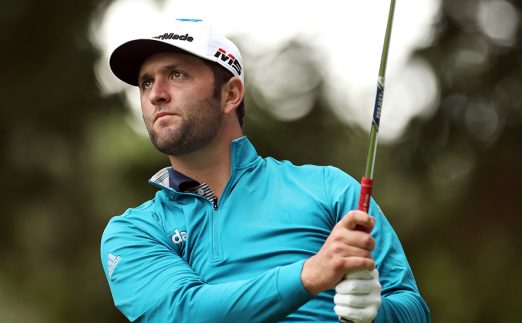 Jon Rahm in action