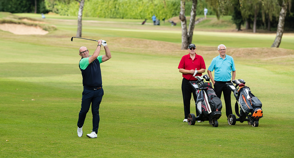 Golf fundraiser at Tandridge