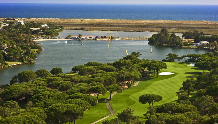 Quinta do Lago South Course - 16th hole aerial view resize