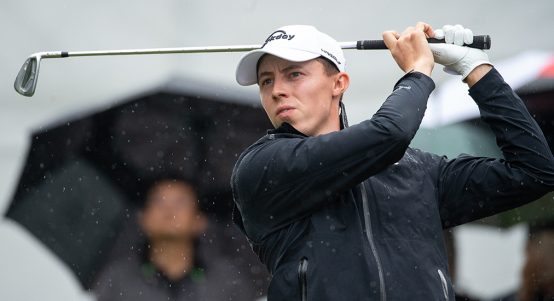 Matthew Fitzpatric in action