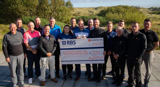 Golf battles prostate cancer