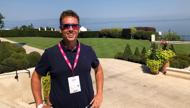 golf holidays expert sean gay Photo at Evian