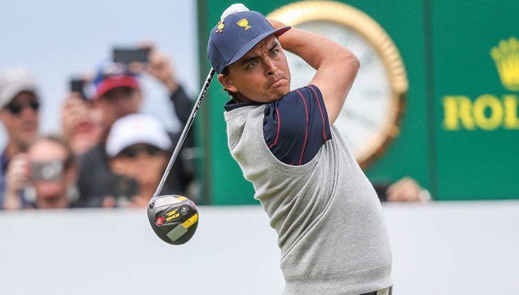 Ricky Fowler driving