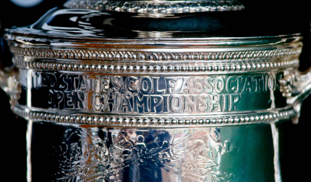 The United States Golf Association Open trophy