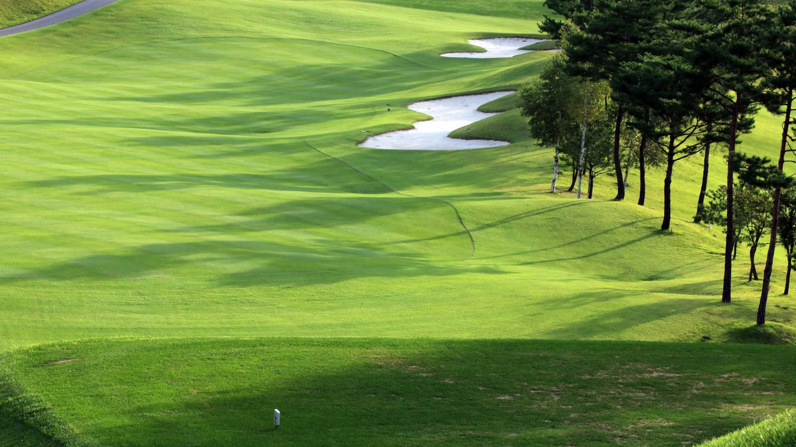 Golf course view
