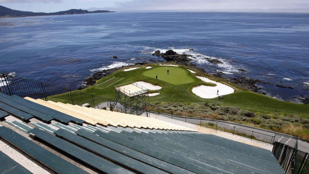 The 7th hole at Pebble Beach