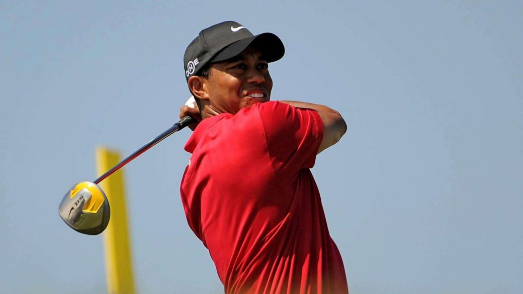 Tiger Woods at the 2008 US Open