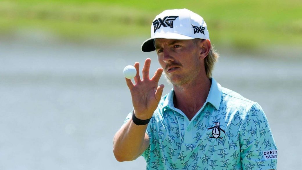 PGA Tour golfer Jake Knapp