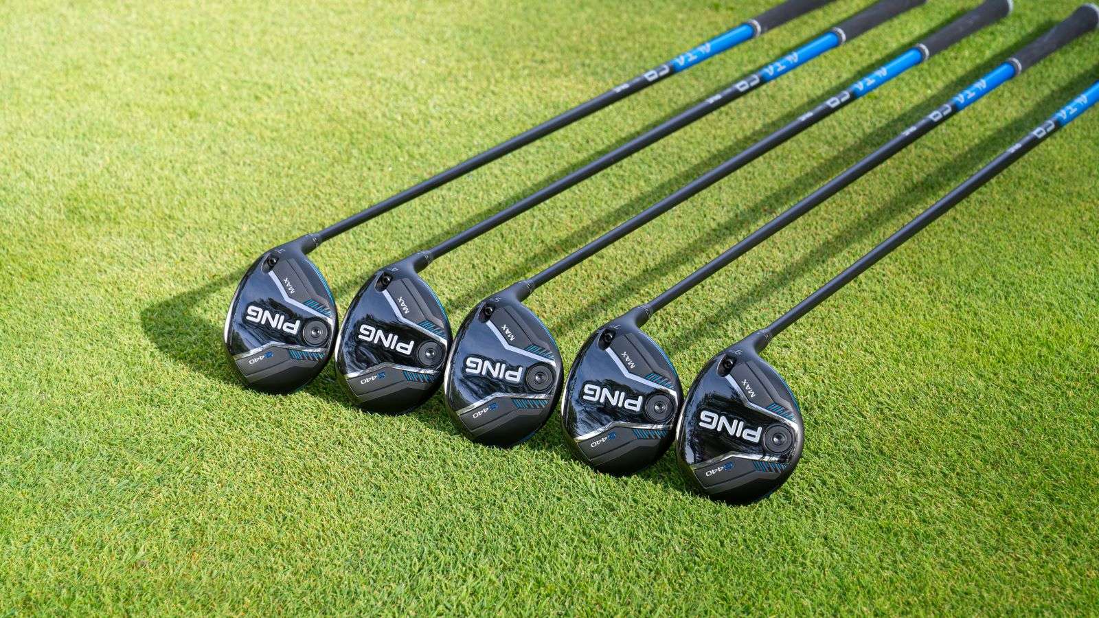 Lofted Ping fairway woods