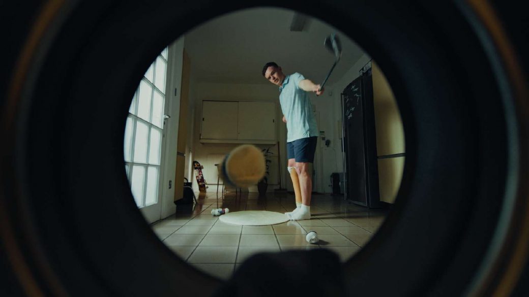 Andy Murray in Callaway film