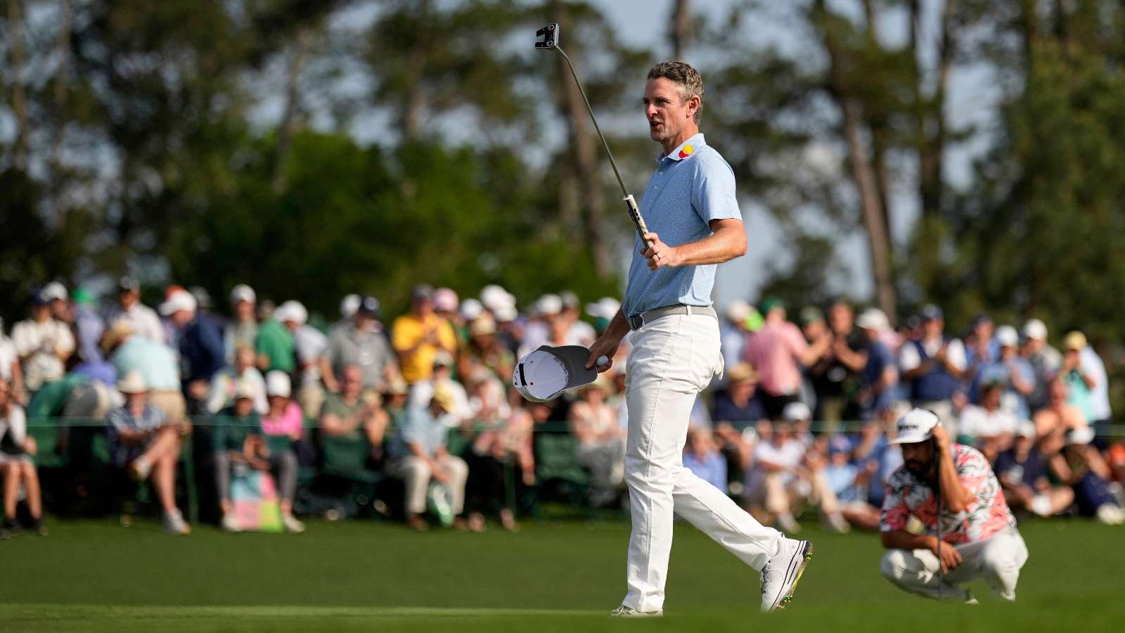 Justin Rose at the 2025 Masters