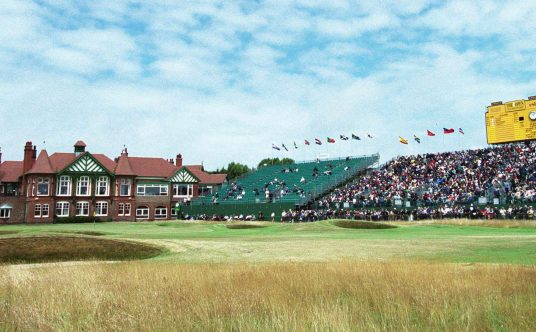 Royal Lytham 18th and clubhouse