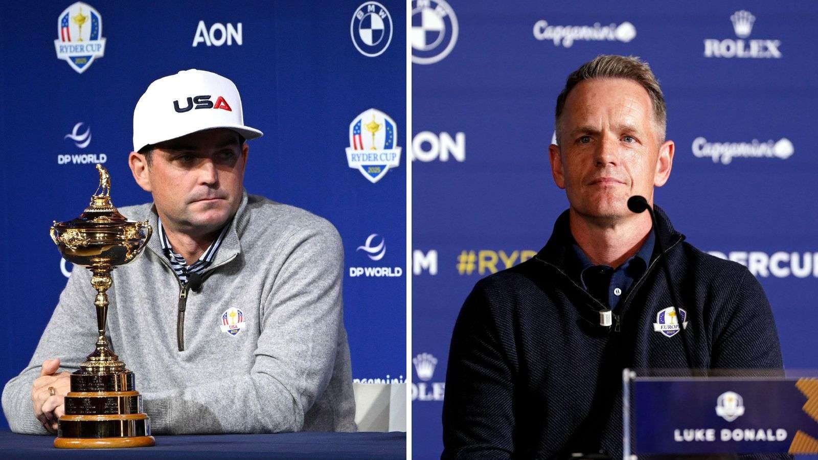Keegan Bradley and Luke Donald