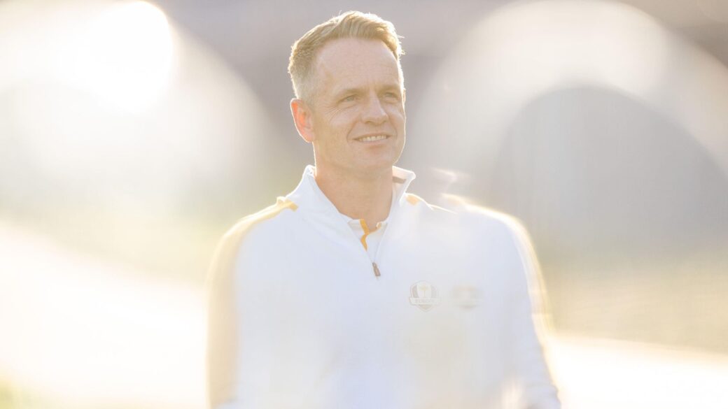Luke Donald is the Team Europe Ryder Cup captain.