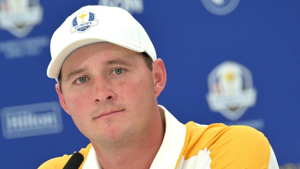 Sepp Straka speaks as he withdraws from the FedEx Cup Playoffs.