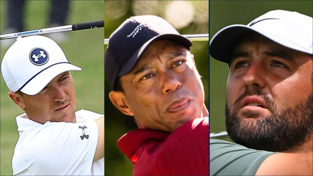 Some big money has been made betting on Jordan Spieth, Tiger Woods and Scottie Scheffler
