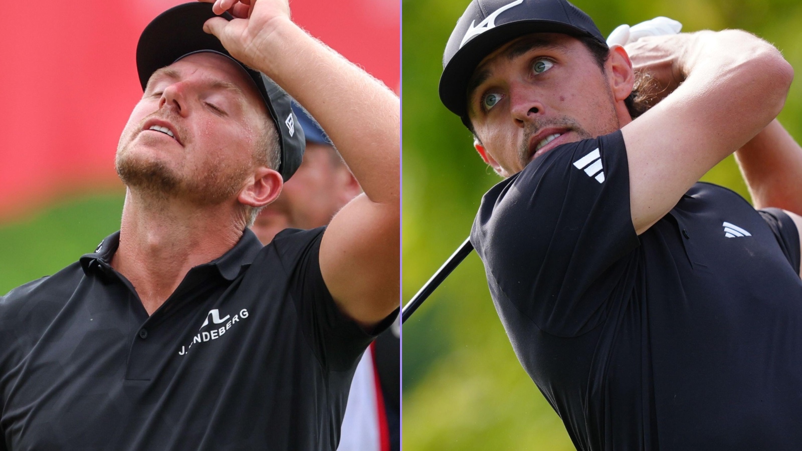 Marco Penge and Matt Wallace in action