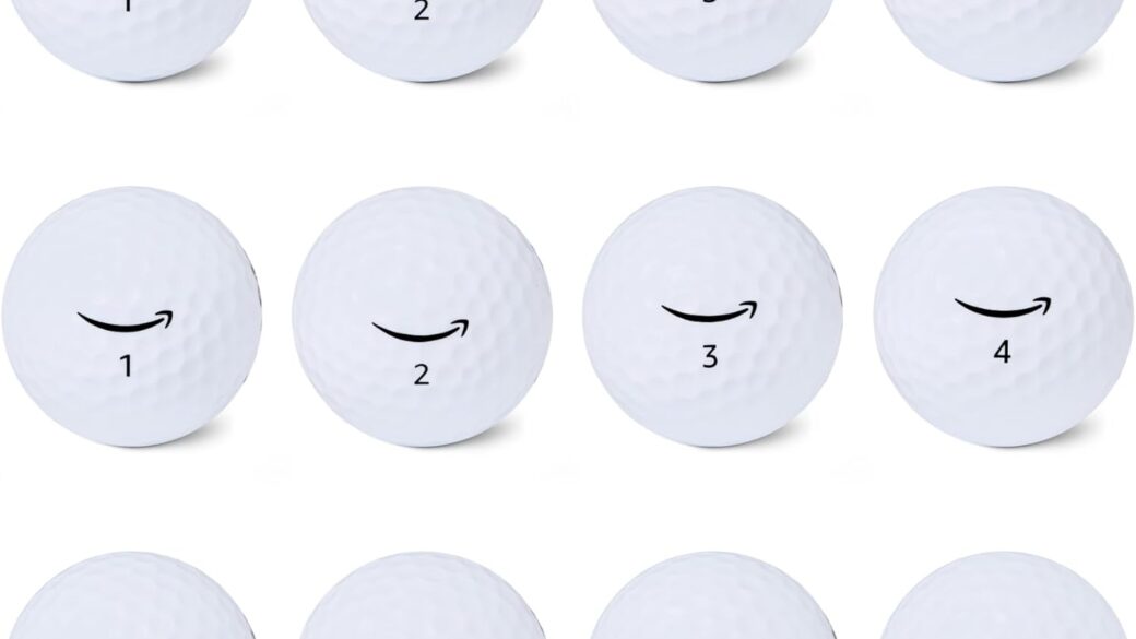 Amazon Basics golf balls