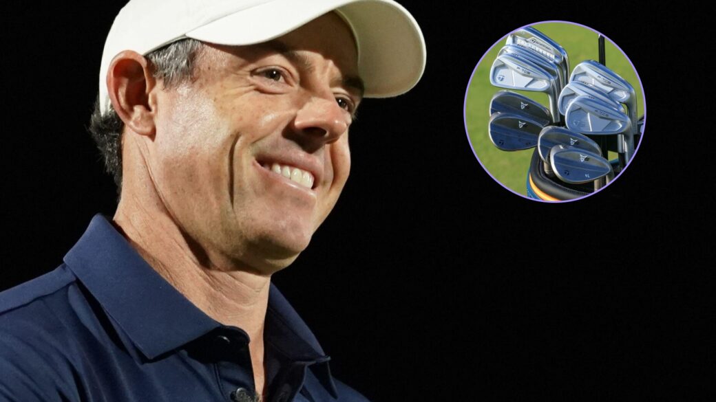 Rory McIlroy arrives at the inaugural Optum Golf Channel Games at Trump National Golf Club Jupiter