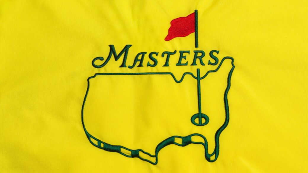 US Masters golf flag