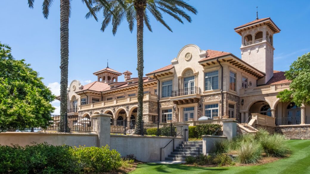 TPC Sawgrass Clubhouse overlooking the Stadium Course