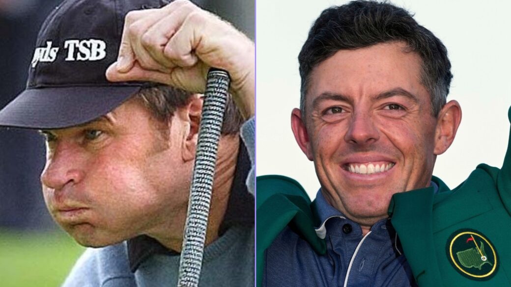 Nick Faldo and Rory McIlroy