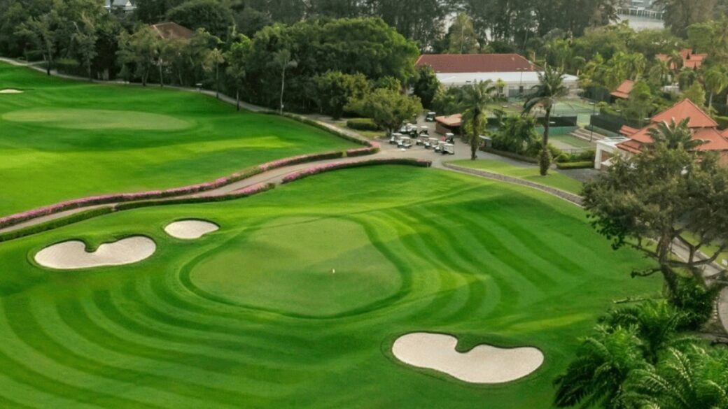 Wide shot of Laguna Phuket golf course